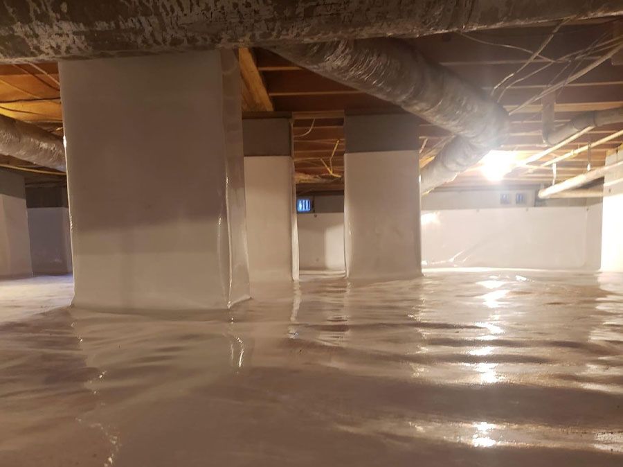 Crawl Space Encapsulation and waterproofing