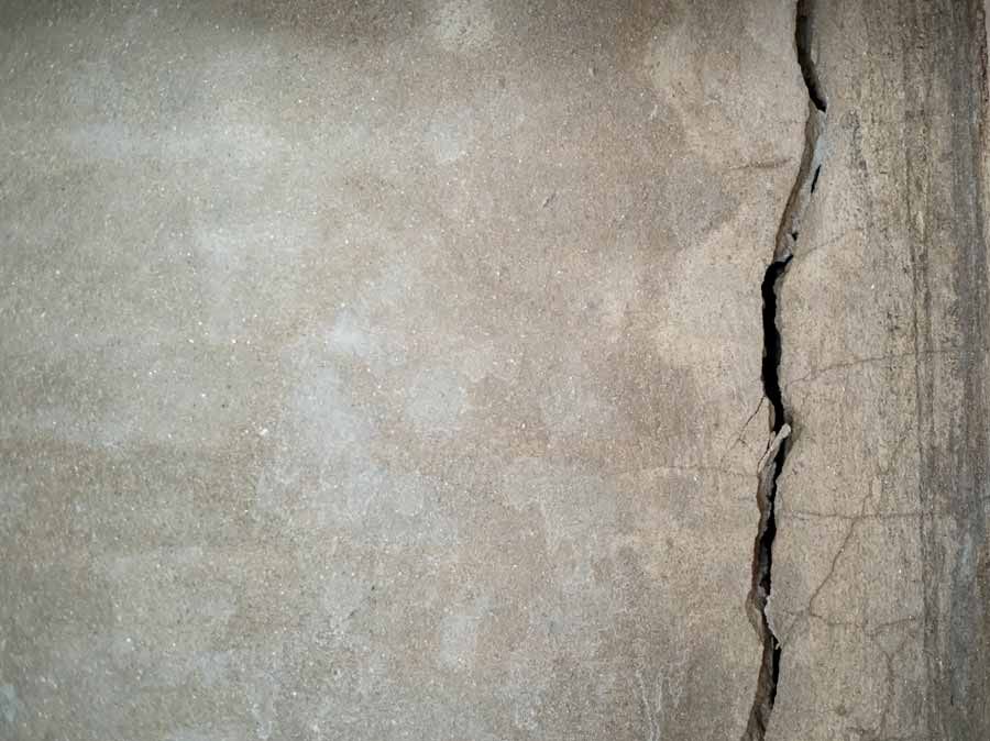 Crawl Space Floor Cracks