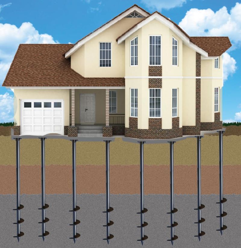 What is the right way to stabilize my sinking foundation