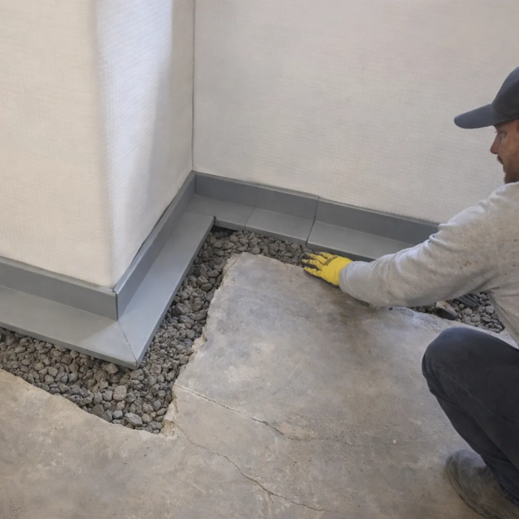 basement drainage system